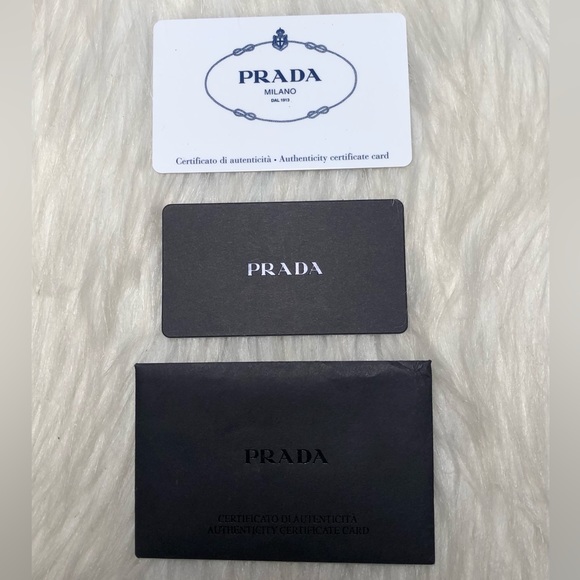 Prada Pink Peonia Textured Saffiano Triang Leather Wallet - Picture 4 of 17